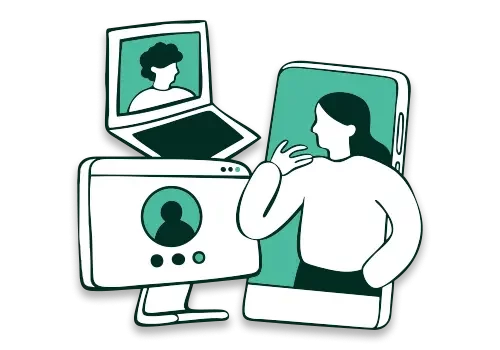 kratka-konzultace-david-matula-ilustrace Ilustrace videohovoru – úvodní konzultace s Davidem Matulou